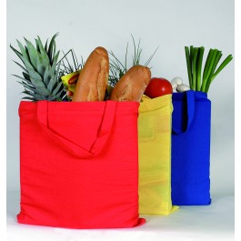 Stofftasche farbig mit 2 kurzen Henkeln/Lieferzeit 4-6 Wochen