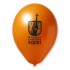 Luftballon Ø 27cm in orange